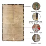 Jangal Print Bamboo Chick Blind – Stylish & Durable Window Covering