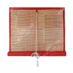 Red Bamboo Chick Blind – Stylish & Durable Window Covering
